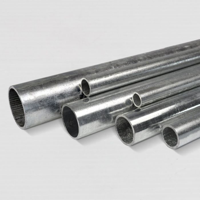 Aluminiumrohr schwarzrohr - Ø 42,0 mm x 3,0 mm, Schwarz, Klemp